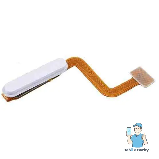 Fingerprint Sensor with Flex Cable for Samsung Galaxy M51 White